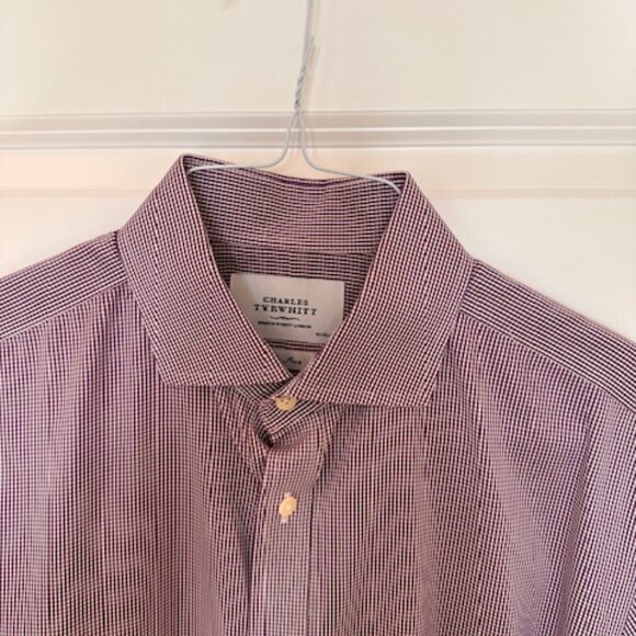 Lot of Three (3) Charles Tyrwhitt Non Iron Shirts (16x33) - Picture 10 of 12